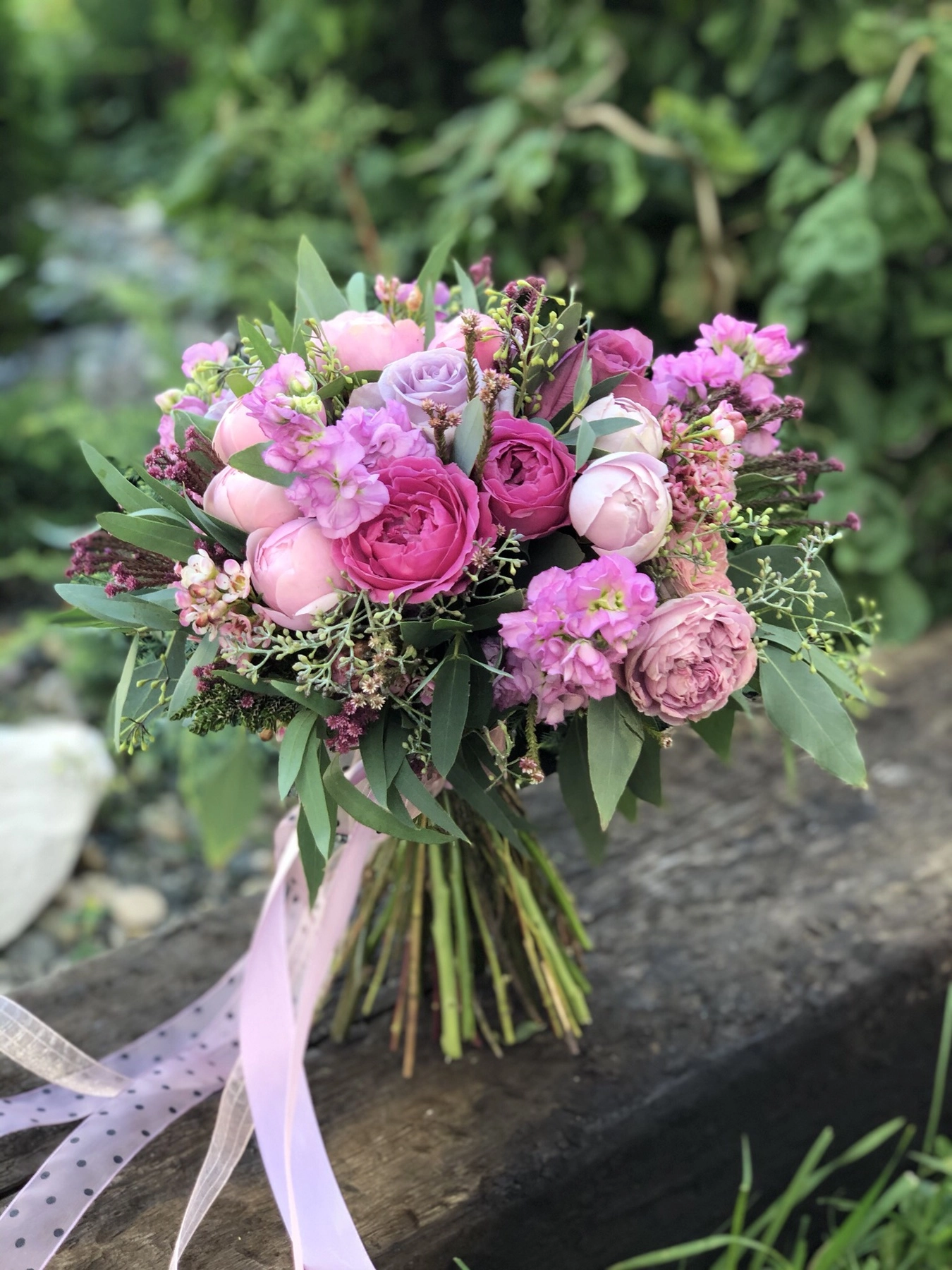 Свадебный букет "Прелесть"