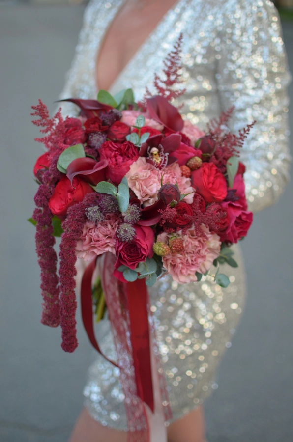 Картинка Свадебный букет "Кружева"