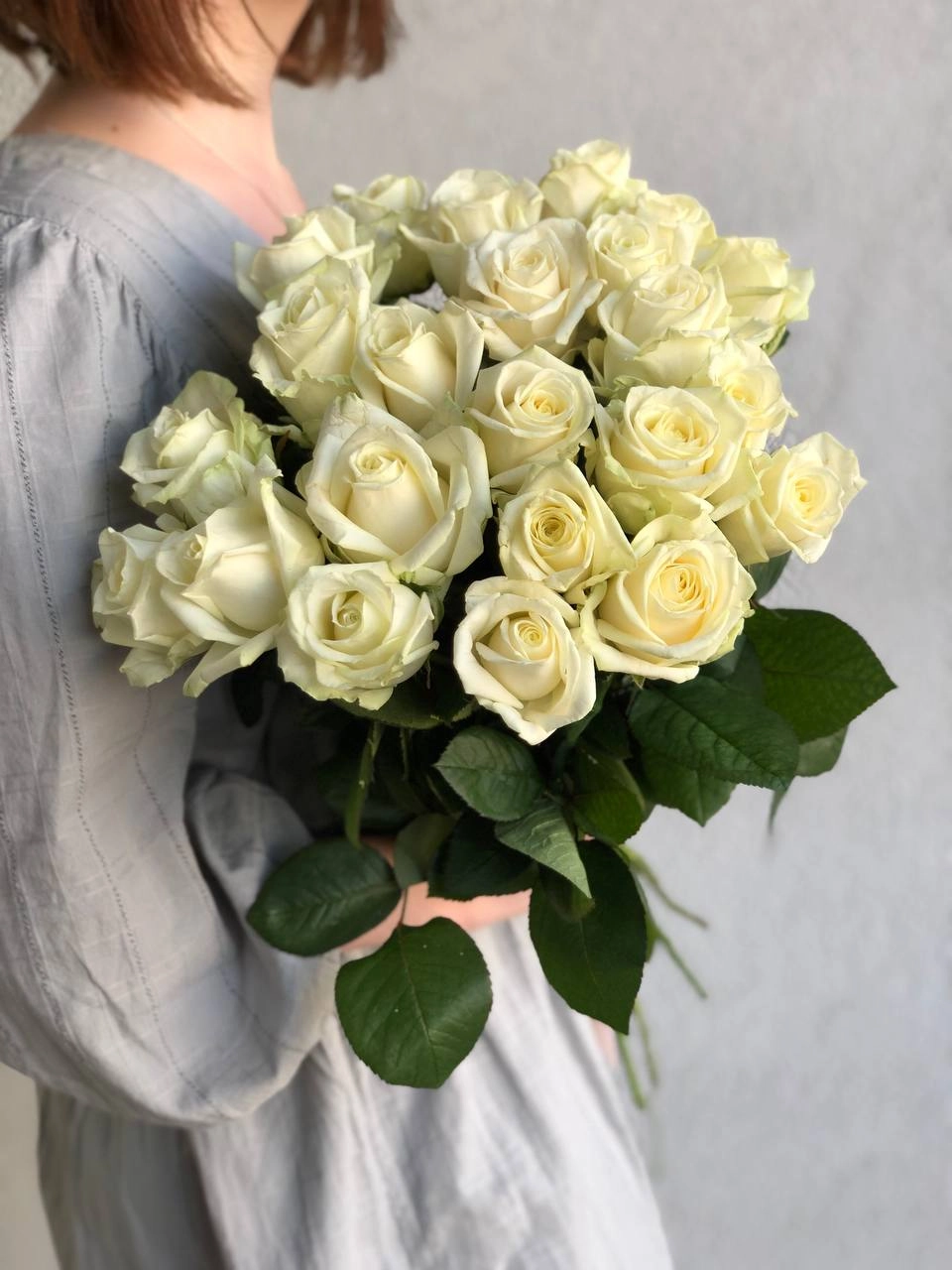 Картинка Букет из 21 розы "Рандеву" 60 см