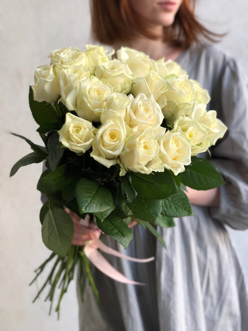 Картинка Букет из 21 розы "Рандеву" 60 см