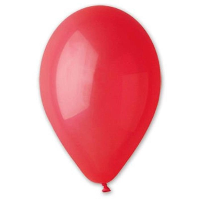 Воздушный латексный шар Красный