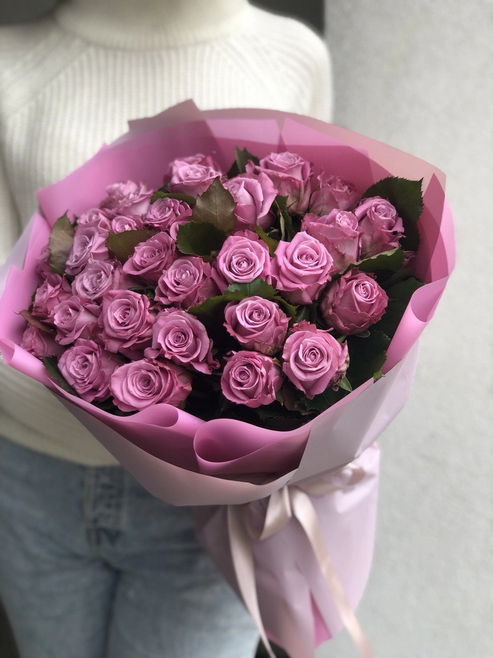 Картинка Букет из 31 розы "Великолепный выбор" 50 см