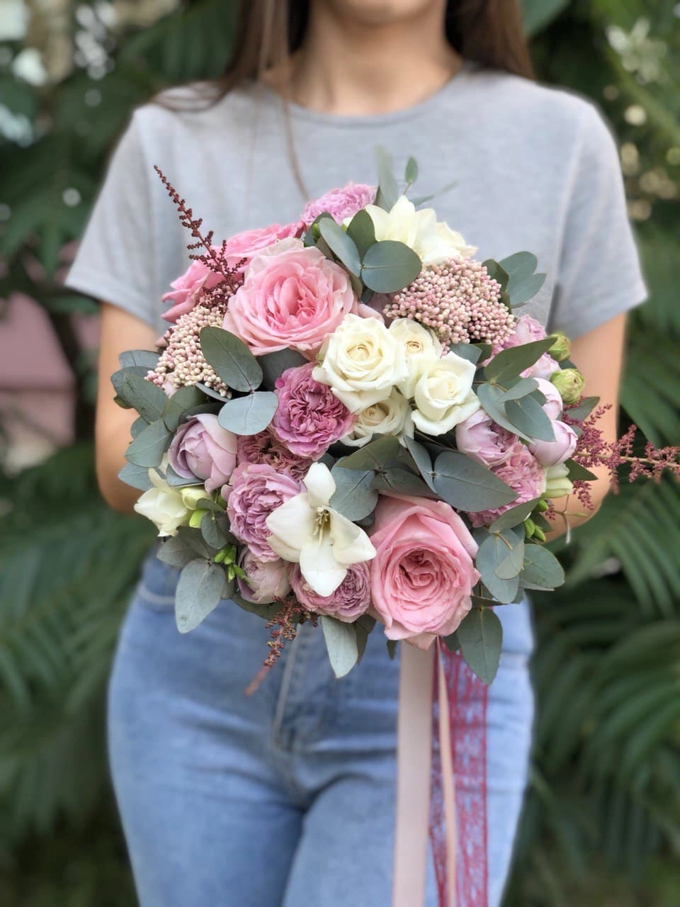 Картинка Свадебный букет "Акценты любви"