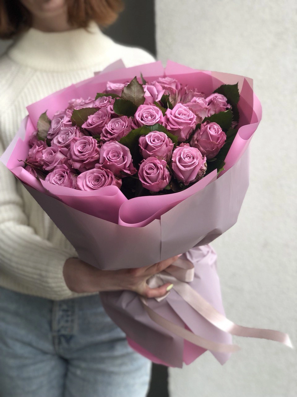 Картинка Букет из 31 розы "Великолепный выбор" 40 см