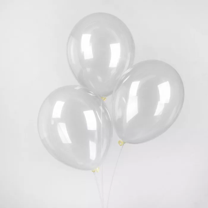 Картинка Воздушный латексный шар Прозрачный